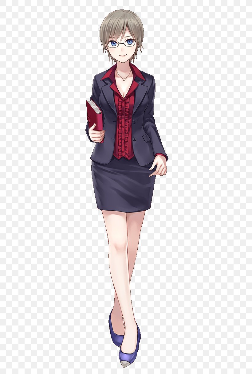 Omega Quintet Video Game Japanese Idol School Uniform Character Png 468x1218px Watercolor Cartoon Flower Frame Heart - japanese school uniform summer roblox