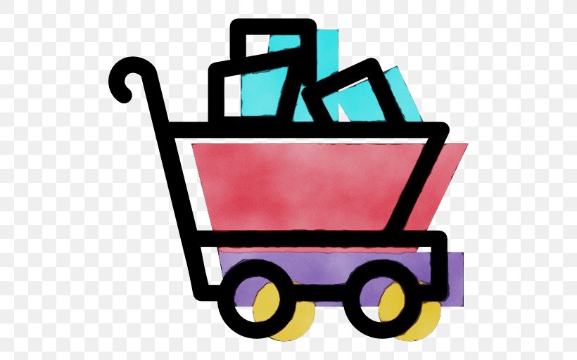 Vehicle Line Cart Concrete Mixer, PNG, 512x512px, Watercolor, Cart, Concrete Mixer, Paint, Vehicle Download Free