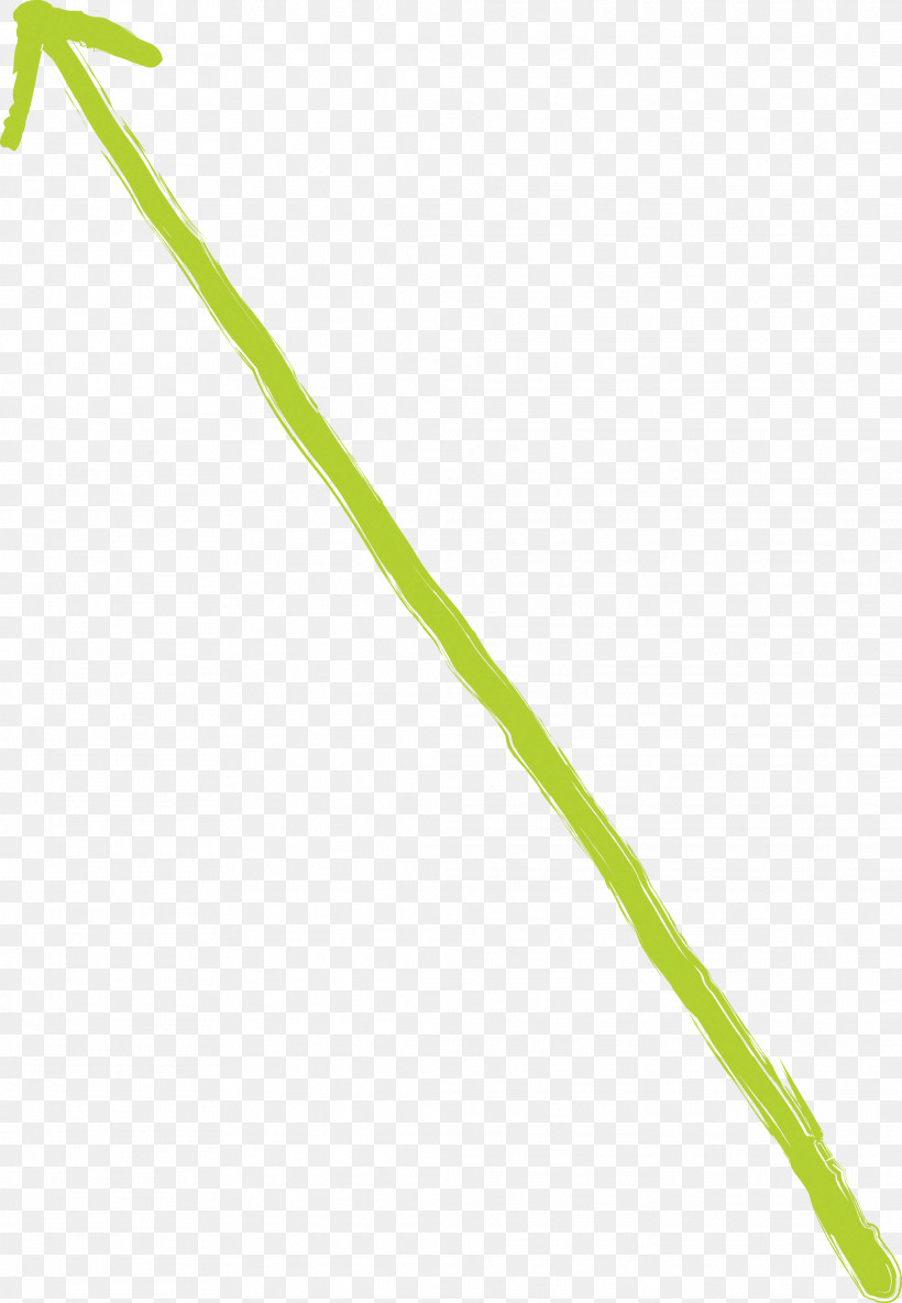 Hand Drawn Arrow, PNG, 2076x3000px, Hand Drawn Arrow, Green, Line, Plant, Plant Stem Download Free