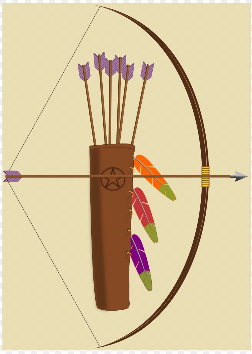Quiver Bow And Arrow Archery Clip Art, PNG, 1711x2400px, Quiver, Archery, Bow And Arrow, English Longbow, Longbow Download Free