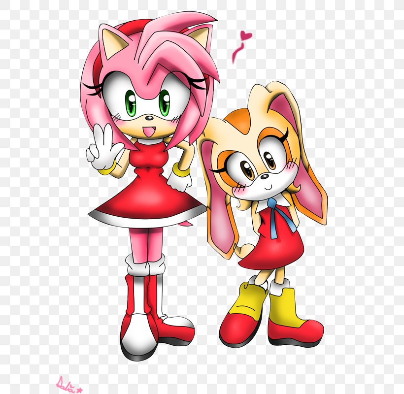 Cream The Rabbit Sonic The Hedgehog Amy Rose, PNG, 600x800px, Watercolor, Cartoon, Flower, Frame, Heart Download Free