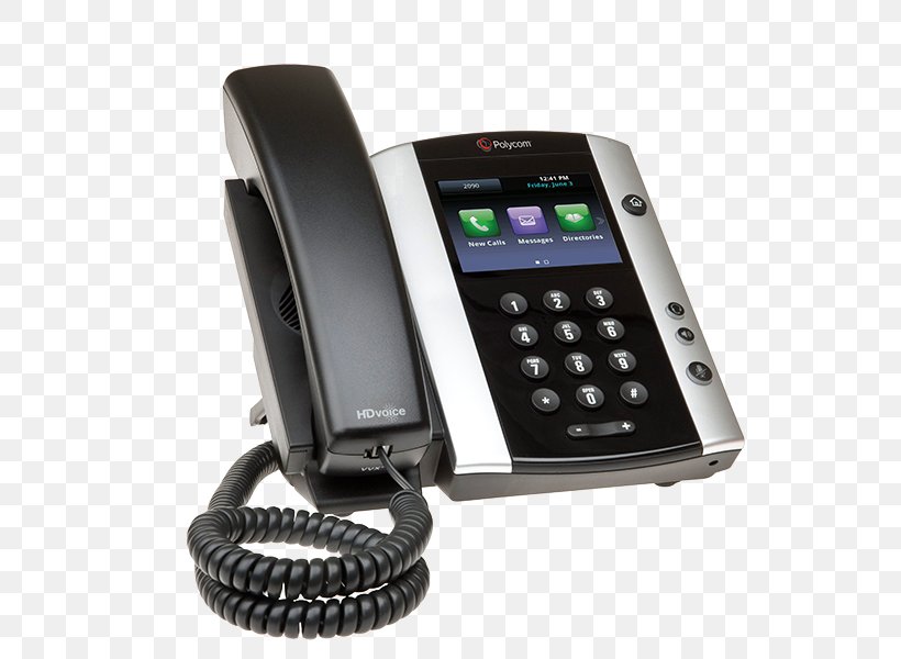 Polycom VVX 500 VoIP Phone Media Phone Unified Communications Telephone, PNG, 600x600px, Polycom Vvx 500, Business Telephone System, Caller Id, Communication, Communication Device Download Free