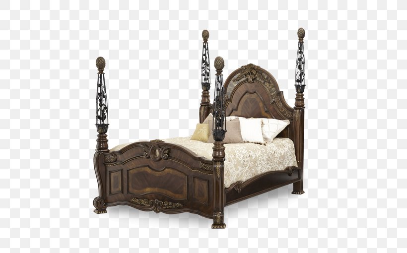 Four Poster Bed Bedroom Furniture Sets Platform Bed Png