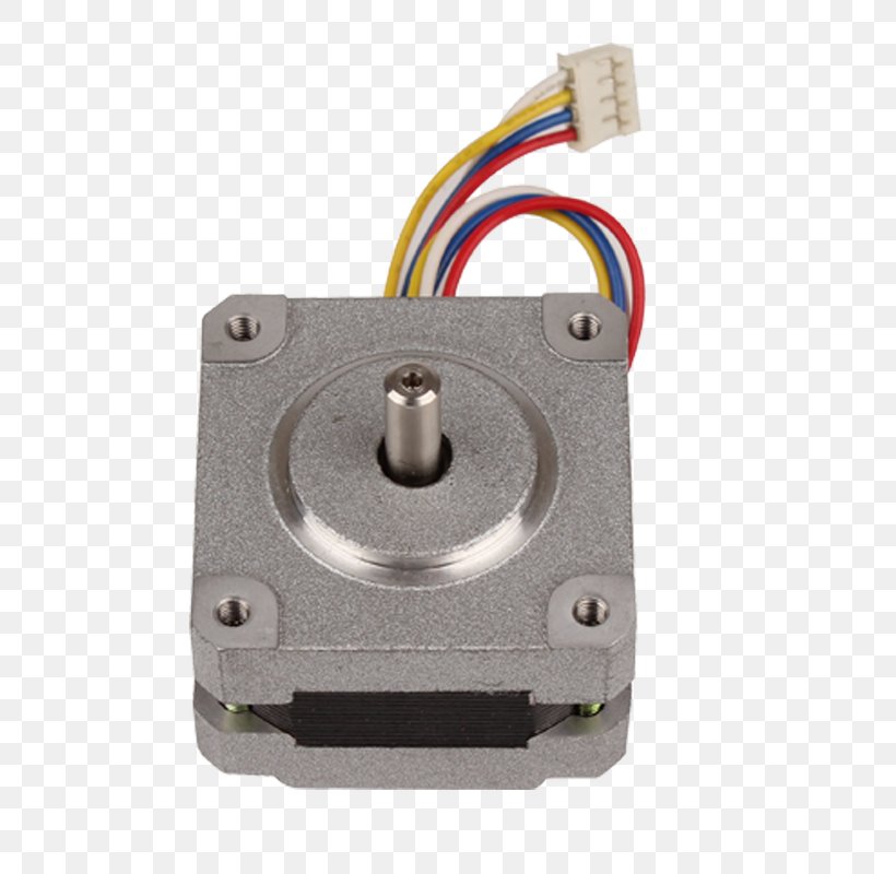 NEMA 17 Stepper Motor Electronics Electronic Component Two-phase Electric Power, PNG, 800x800px, 3d Printing, Stepper Motor, Degree, Electric Motor, Electronic Component Download Free