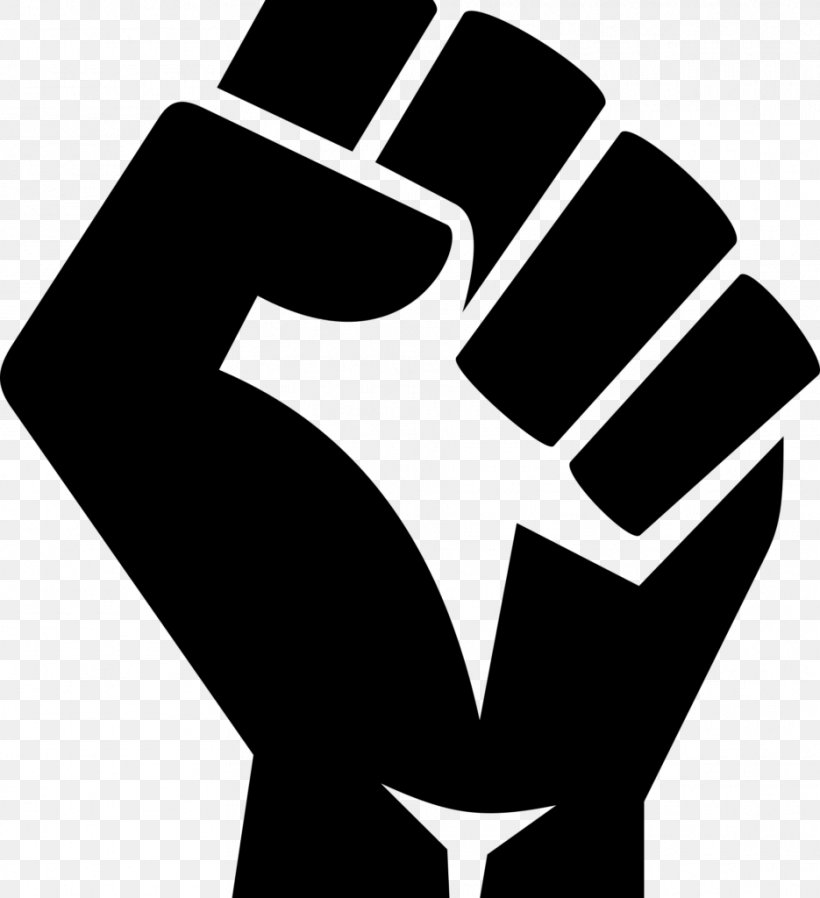 Raised Fist Clip Art, PNG, 935x1024px, Raised Fist, Autocad Dxf, Black, Black And White, Finger Download Free