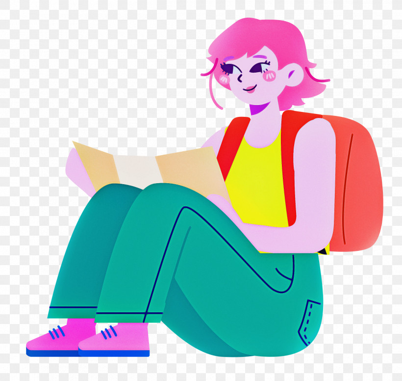 Sitting Sitting On Floor, PNG, 2500x2367px, Sitting, Behavior, Cartoon, Character, Hm Download Free