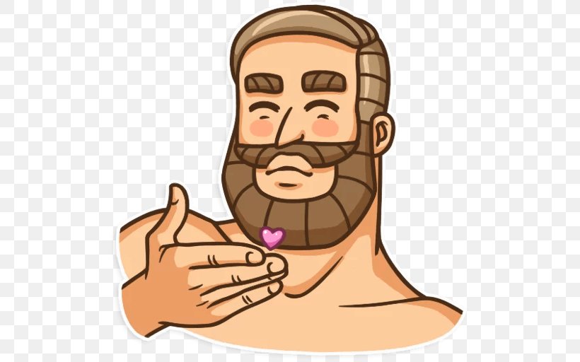 Telegram Sticker Beard Clip Art Facial Hair, PNG, 512x512px, Telegram, Beard, Cheek, Face, Facial Expression Download Free