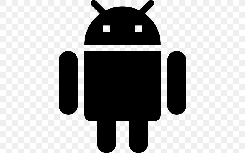 Android, PNG, 512x512px, Android, Black, Black And White, Handheld Devices, Icon Design Download Free