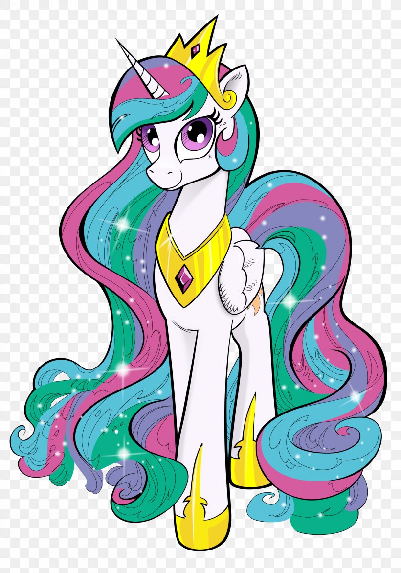 Pony Princess Celestia Twilight Sparkle Princess Luna Pinkie Pie, PNG, 2100x3000px, Pony, Animal Figure, Art, Cartoon, Fictional Character Download Free