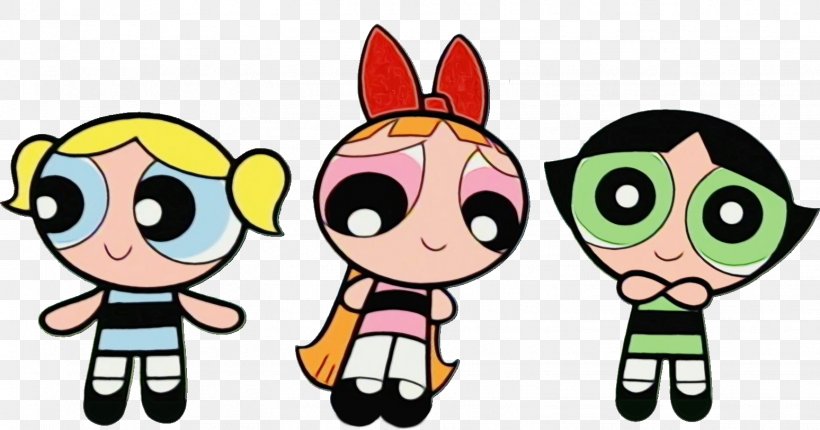 Blossom, Bubbles, And Buttercup Blossom, Bubbles, And Buttercup Drawing Cartoon, PNG, 1548x812px, Watercolor, Animation, Blossom Bubbles And Buttercup, Bubbles, Buttercup Download Free