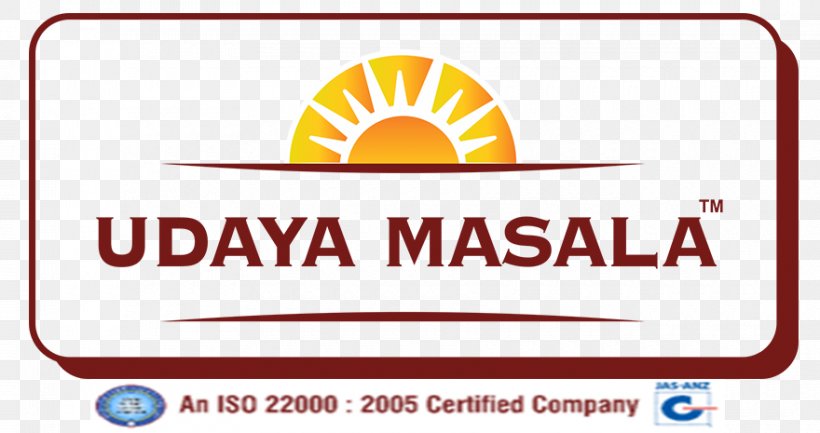 Logo UDAYA MASALA Garam Masala Manufacturing, PNG, 880x465px, Logo, Area, Artwork, Bay Leaf, Brand Download Free