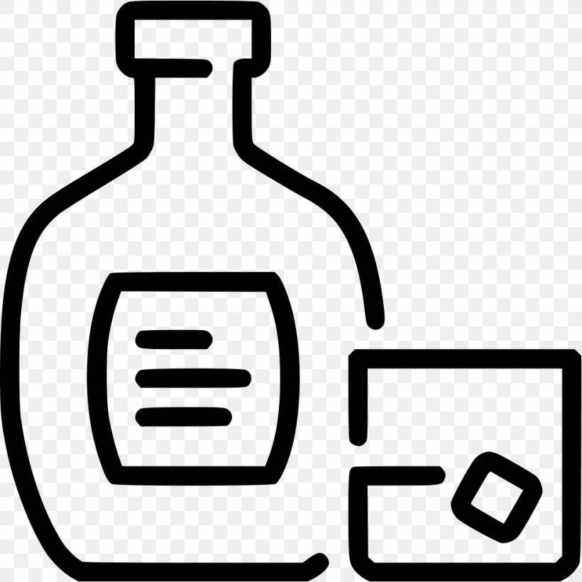 Whiskey Distilled Beverage Clip Art, PNG, 981x982px, Whiskey, Alcoholic Drink, Black And White, Bottle, Brand Download Free