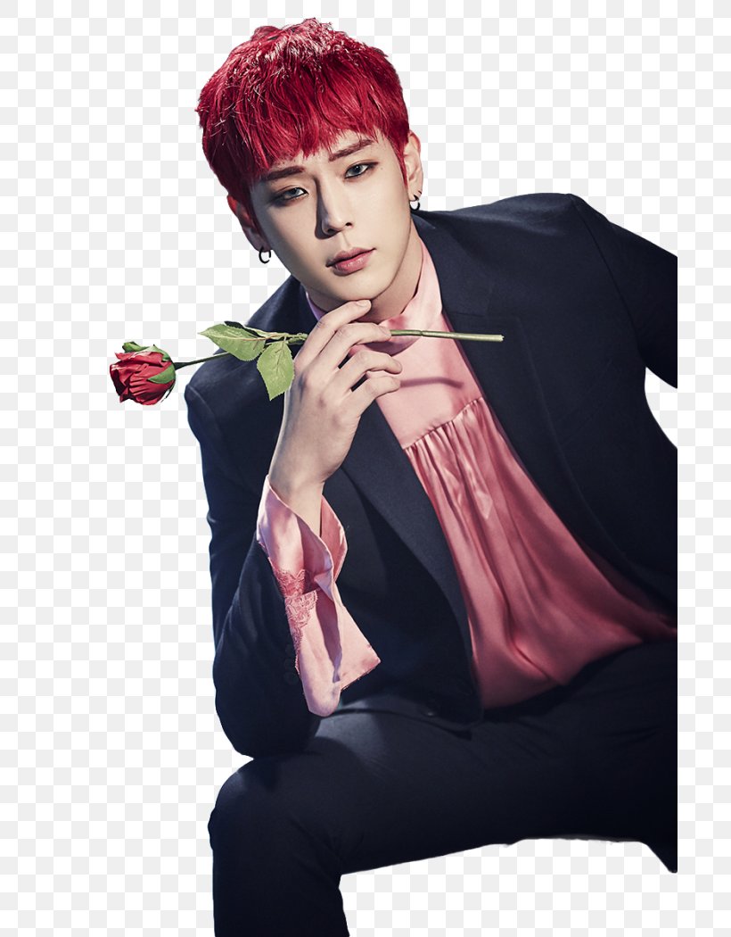 Kim Him-chan B.A.P K-pop The Show TS Entertainment, PNG, 700x1050px, Watercolor, Cartoon, Flower, Frame, Heart Download Free