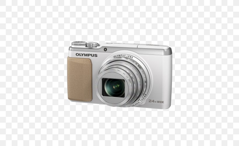 Olympus Stylus SH-2 Point-and-shoot Camera Mirrorless Interchangeable-lens Camera, PNG, 500x500px, 16 Mp, Camera, Camera Lens, Cameras Optics, Digital Camera Download Free