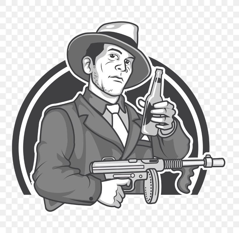 Vector Graphics Royalty-free Gangster Illustration Clip Art, PNG, 800x800px, Royaltyfree, Art, Cartoon, Fotosearch, Gangster Download Free