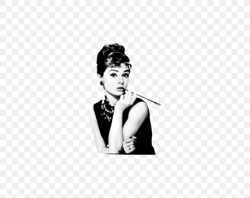 Audrey Hepburn Breakfast At Tiffany's Gigi Film Actor, PNG, 650x650px, Audrey Hepburn, Actor, Beauty, Black And White, Cigarette Download Free