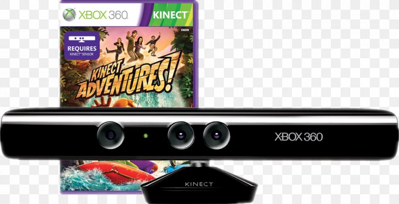 Kinect Adventures! Xbox One Kinect Star Wars Video Games, PNG, 1000x513px, Kinect, All Xbox Accessory, Electronic Device, Gadget, Game Controller Download Free