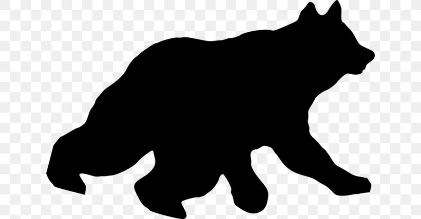 American Black Bear Polar Bear Clip Art, PNG, 640x428px, American Black Bear, Art, Bear, Black, Black And White Download Free