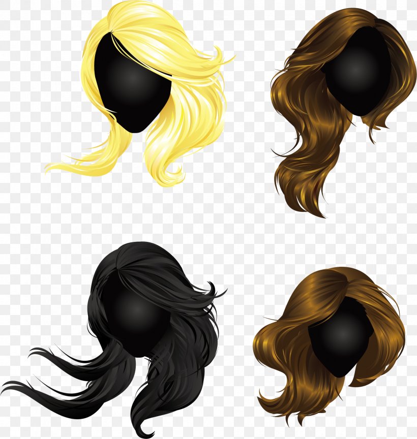 Long Hair Wig Hair Coloring, PNG, 1877x1980px, Long Hair, Black Hair, Brown, Brown Hair, Designer Download Free