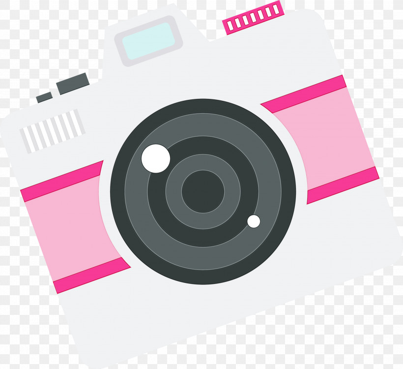 Pink M Meter, PNG, 3000x2746px, Cartoon Camera, Meter, Paint, Pink M, Retro Camera Download Free