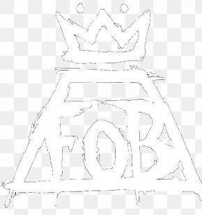 Design - White Line Art Sketch PNG
