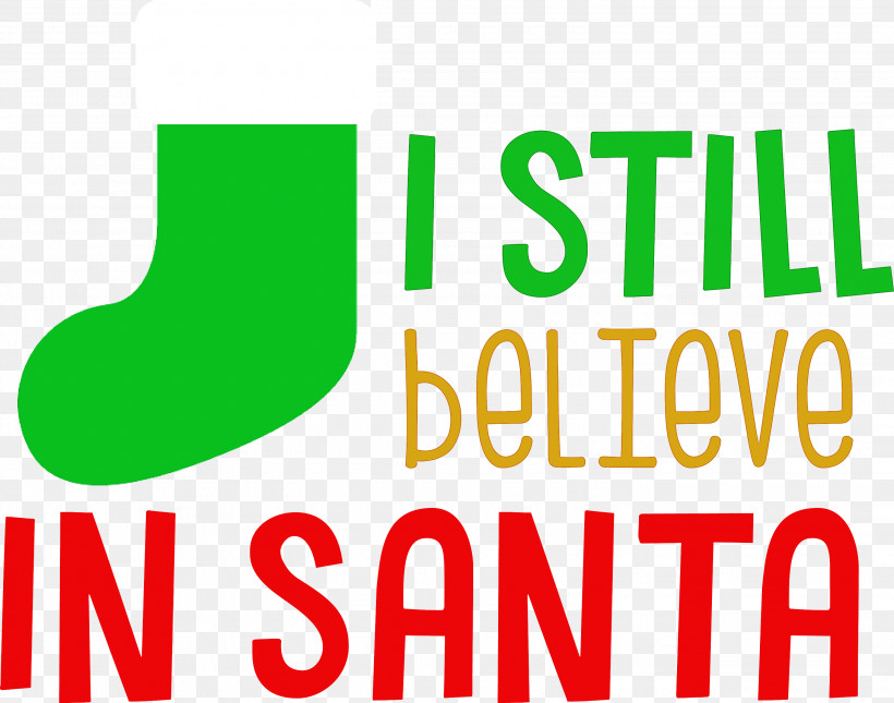 Believe In Santa Santa Christmas, PNG, 3000x2360px, Believe In Santa, Christmas, Geometry, Green, Line Download Free