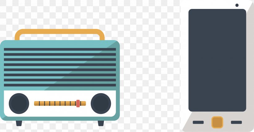 Euclidean Vector Radio Icon, PNG, 2794x1461px, Radio, Bag, Electronic Device, Electronics, Multimedia Download Free