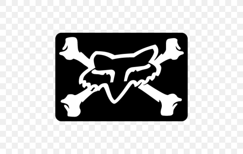 Decal Sticker Fox Racing Motorcycle, PNG, 518x518px, Decal, Arctic Cat, Black, Black And White, Brand Download Free