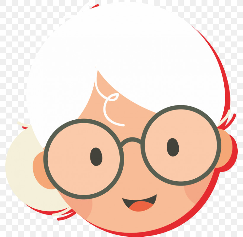 Glasses, PNG, 800x800px, Cartoon, Cheek, Circle, Ear, Emoticon Download Free