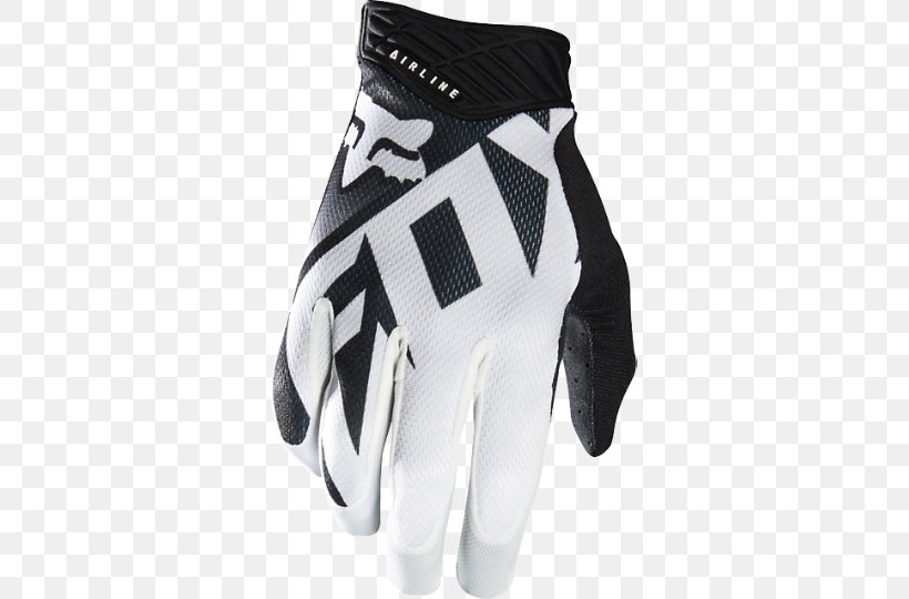 Glove Fox Racing Motocross Motorcycle White, PNG, 540x540px, Glove, Airline, Baseball Equipment, Bicycle, Bicycle Clothing Download Free