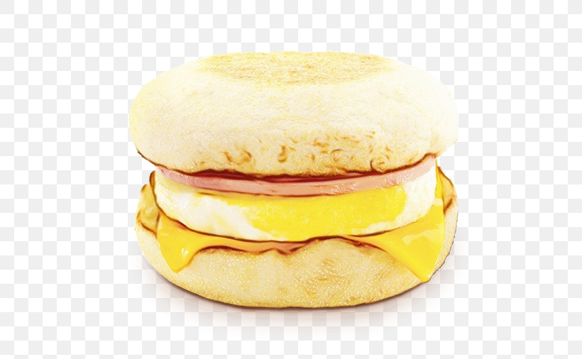 Mcgriddles Cheeseburger Pancake Cachapa Crumpet, PNG, 672x506px, Watercolor, Bun, Cachapa, Cheddar Cheese, Cheese Download Free