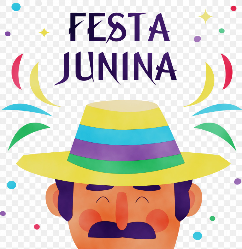 Party Hat, PNG, 2911x3000px, Festas Juninas, Area, Behavior, Brazil, Happiness Download Free