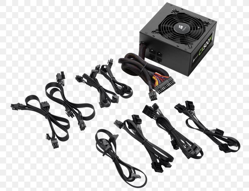 Power Supply Unit 80 Plus Corsair Components ATX Power Converters, PNG, 800x631px, 80 Plus, Power Supply Unit, Ac Adapter, Atx, Computer Download Free