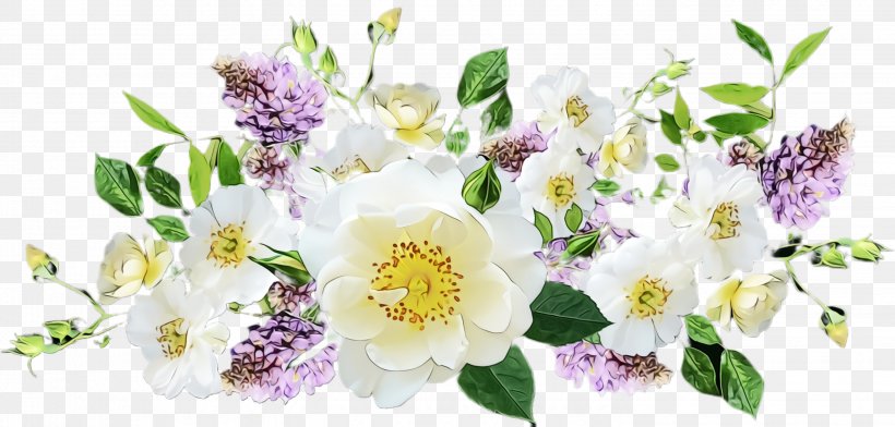 Rose, PNG, 2888x1384px, Watercolor, Flower, Flowering Plant, Paint, Petal Download Free