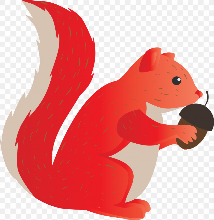 Squirrel Cartoon Tail Eurasian Red Squirrel Animal Figure, PNG, 2913x3000px, Watercolor Squirrel, Animal Figure, Cartoon, Eurasian Red Squirrel, Grey Squirrel Download Free