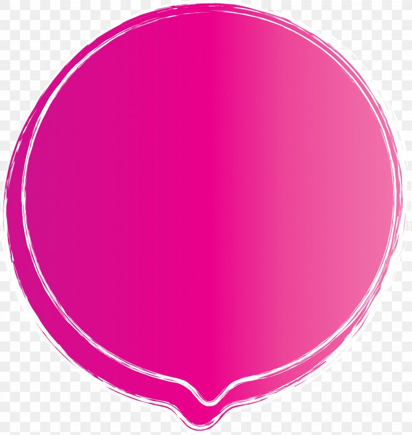 Thought Bubble Speech Balloon, PNG, 2838x3000px, Thought Bubble, Balloon, Circle, Magenta, Material Property Download Free