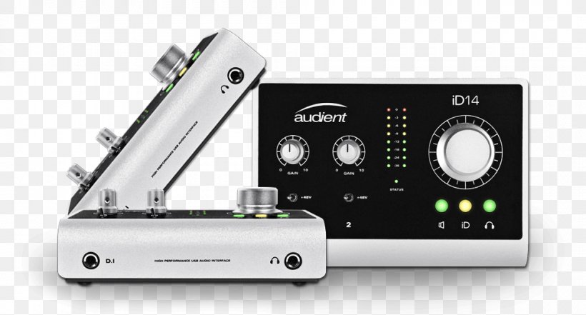Audient ID14 Sound Interface USB, PNG, 1000x539px, Audient Id14, Audient, Audio, Audio Equipment, Audio Signal Download Free