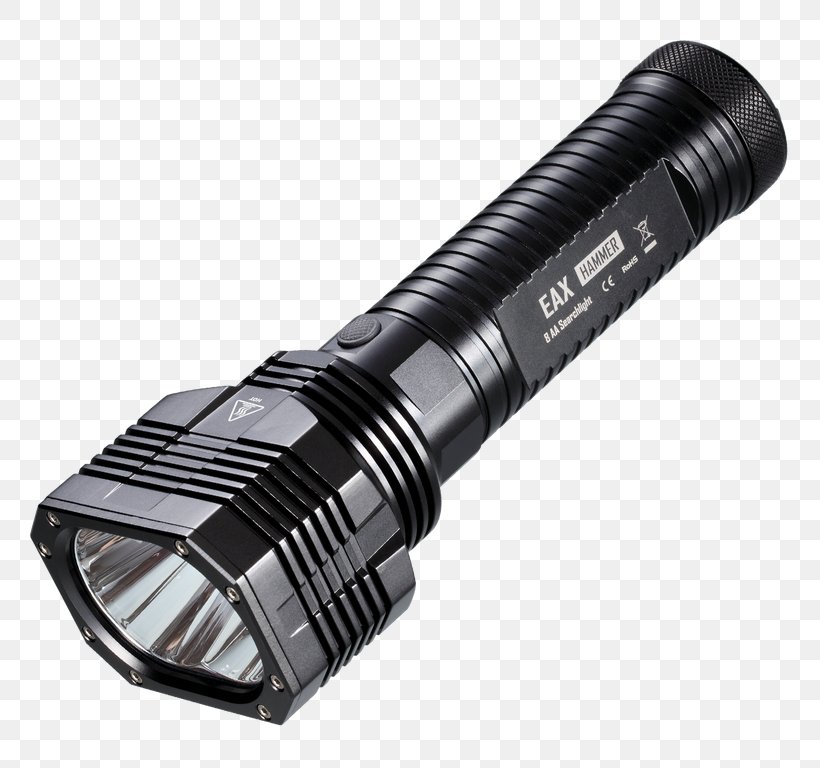 Flashlight Light-emitting Diode Nitecore MH20 Lumen, PNG, 768x768px, Flashlight, Battery, Cree Inc, Hardware, Light Download Free