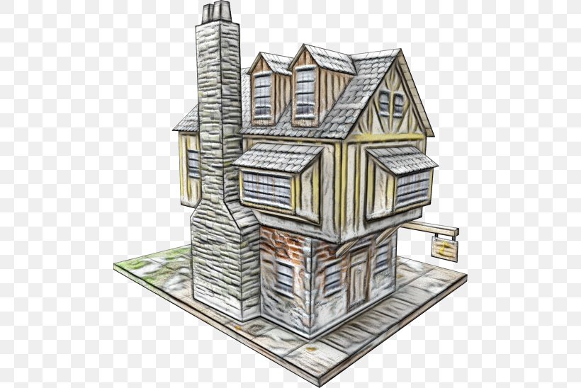 Property House Home Architecture Building, PNG, 500x548px, Watercolor, Architecture, Building, Cottage, Home Download Free