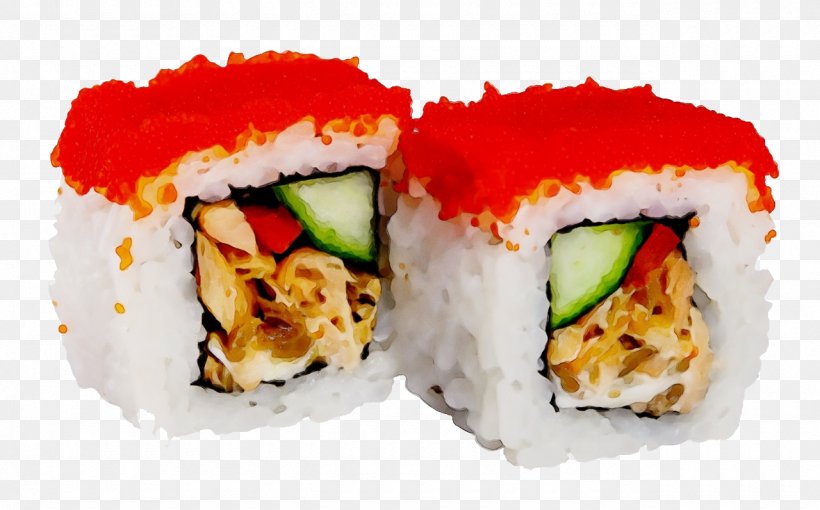 Sushi Cartoon, PNG, 1280x797px, Watercolor, California Roll, Comfort, Comfort Food, Cuisine Download Free