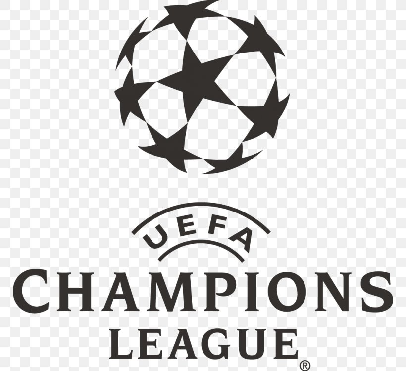 2017–18 UEFA Champions League 2016–17 UEFA Champions League Real Madrid C.F. Logo Paris Saint-Germain F.C., PNG, 768x749px, Real Madrid Cf, Area, Artwork, Ball, Black And White Download Free