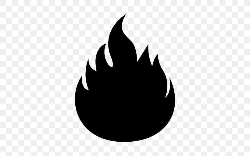 Flame Silhouette Fire, PNG, 512x512px, Flame, Black, Black And White, Color, Drawing Download Free
