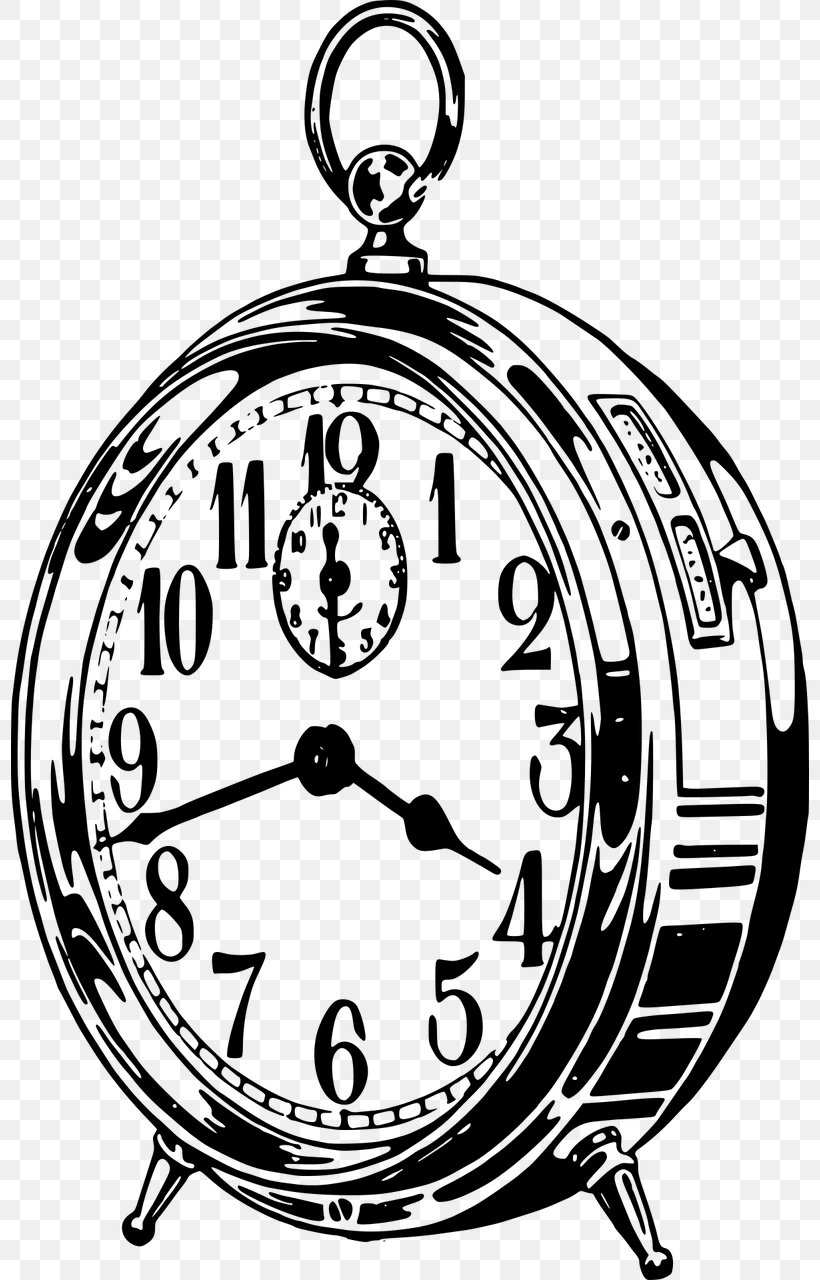 Alarm Clocks Clip Art, PNG, 798x1280px, Alarm Clocks, Alarm Clock, Bed, Black And White, Buzzer Download Free