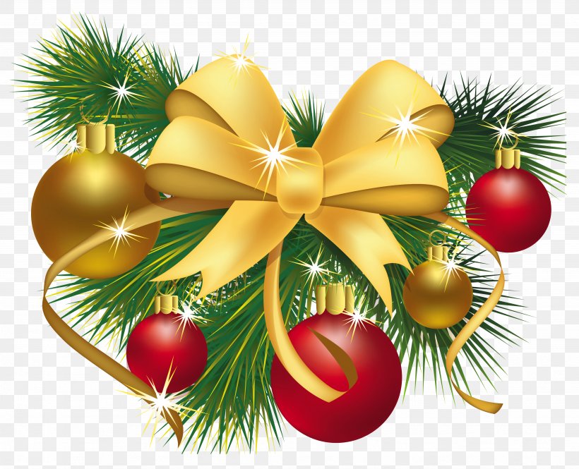 Christmas Decoration Christmas Ornament Gift Clip Art, PNG, 3894x3158px, Santa Claus, Christmas, Christmas Card, Christmas Decoration, Christmas Lights Download Free