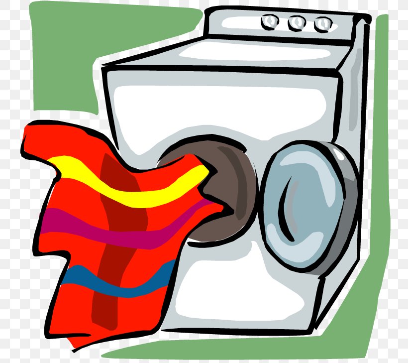 Clothes Dryer Clothes Line Washing Machine Clip Art, PNG, 750x729px, Clothes Dryer, Area, Art, Artwork, Clothes Line Download Free