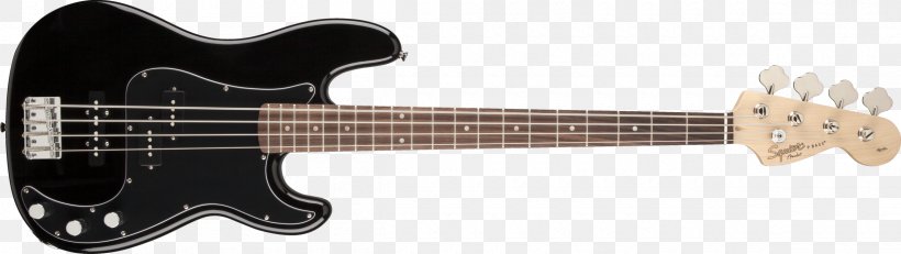 Fender Precision Bass Squier Bass Guitar Fender Musical Instruments Corporation Fender Jazz Bass, PNG, 2400x677px, Watercolor, Cartoon, Flower, Frame, Heart Download Free