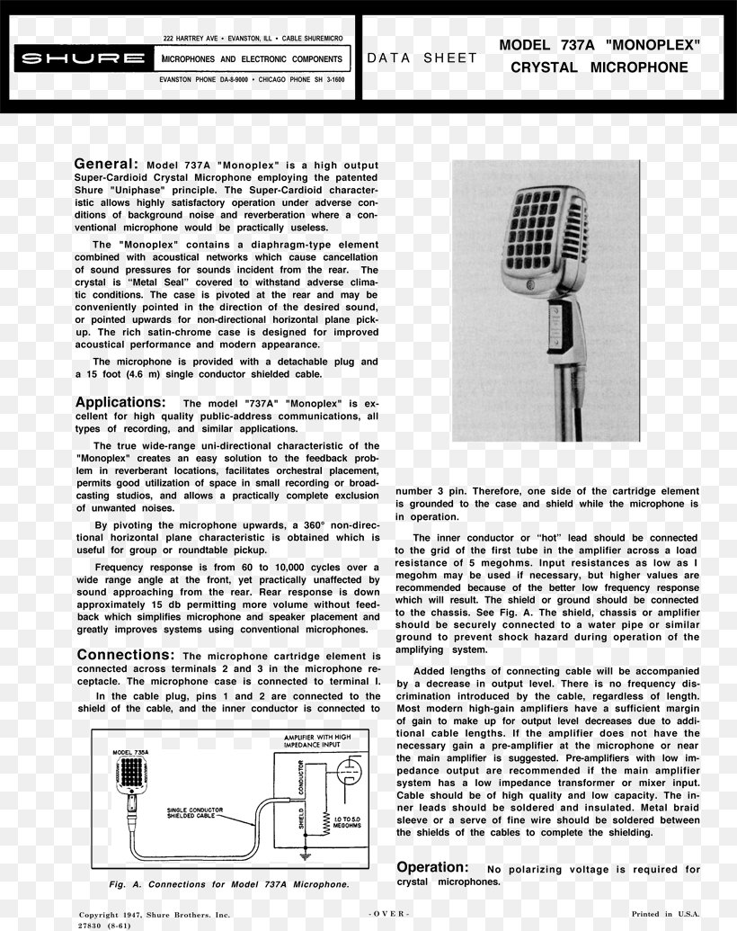 Microphone Wiring Diagram Shure 577B, PNG, 820x1035px, Microphone, Audio, Audio Equipment, Black And White, Diagram Download Free
