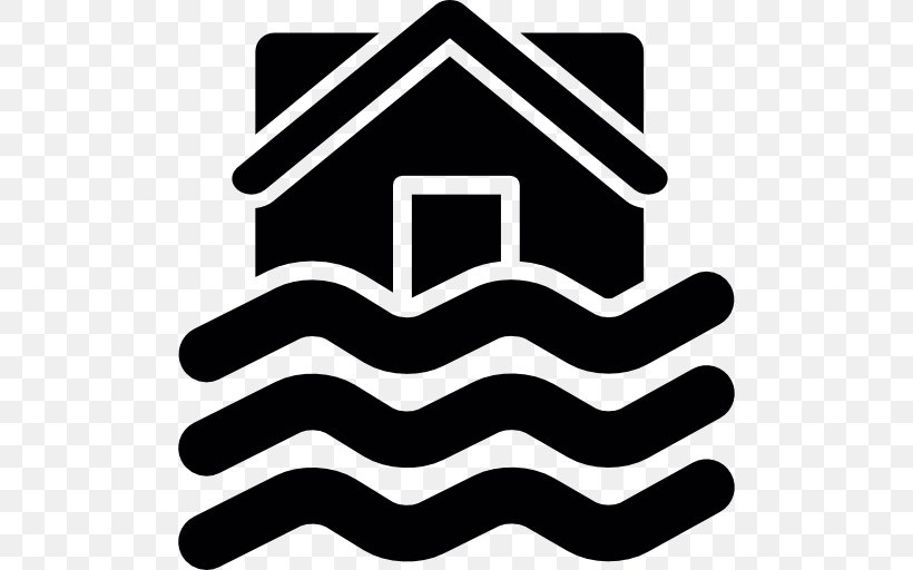 National Flood Insurance Program, PNG, 512x512px, Flood, Area, Black And White, Brand, Flood Control Download Free