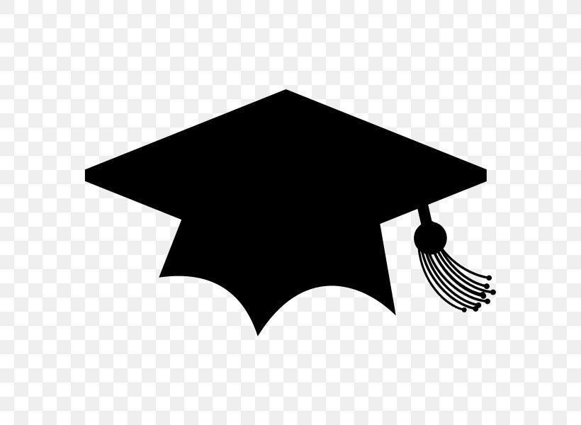 Square Academic Cap Graduation Ceremony Hat Graduate University, PNG, 600x600px, Square Academic Cap, Academic Degree, Black, Black And White, Cap Download Free
