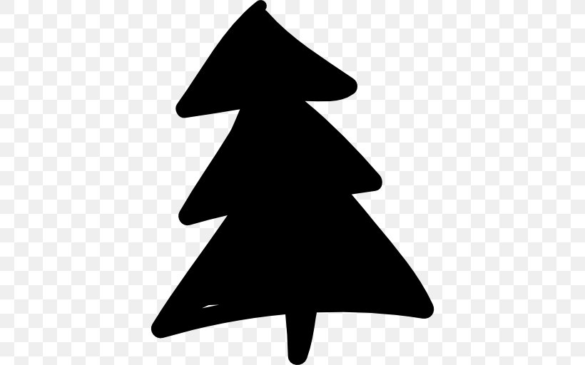 Christmas Tree, PNG, 512x512px, Tree, Black And White, Christmas, Christmas Tree, Computer Font Download Free